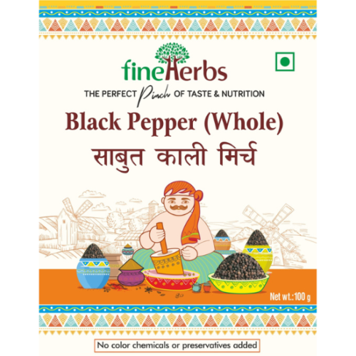Black Pepper Whole | Sabut Kaali Mirchi